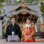 群馬県神社で和装前撮りロケーションフォト