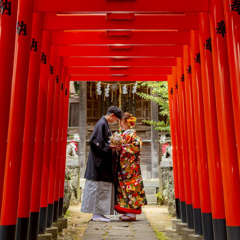 進雄神社和装前撮りロケーションフォト