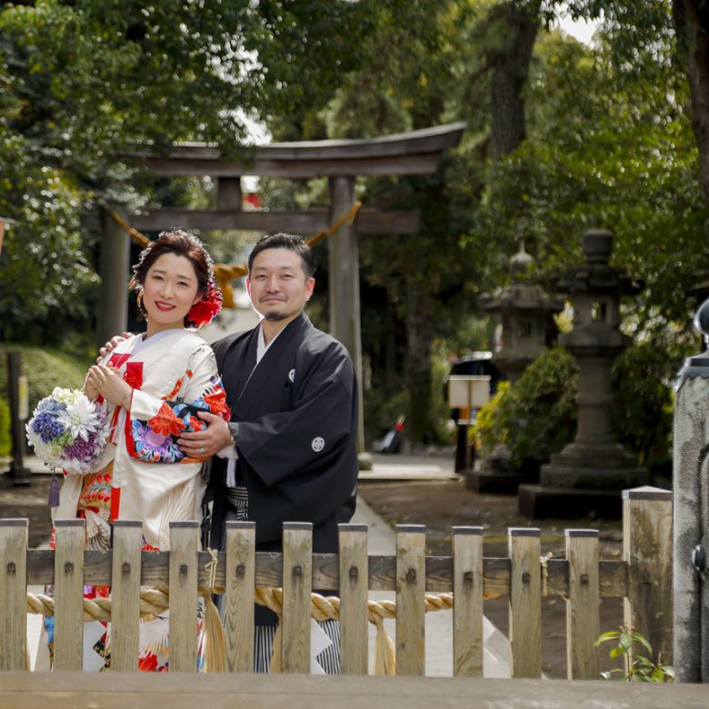 進雄神社和装前撮りロケーションフォト