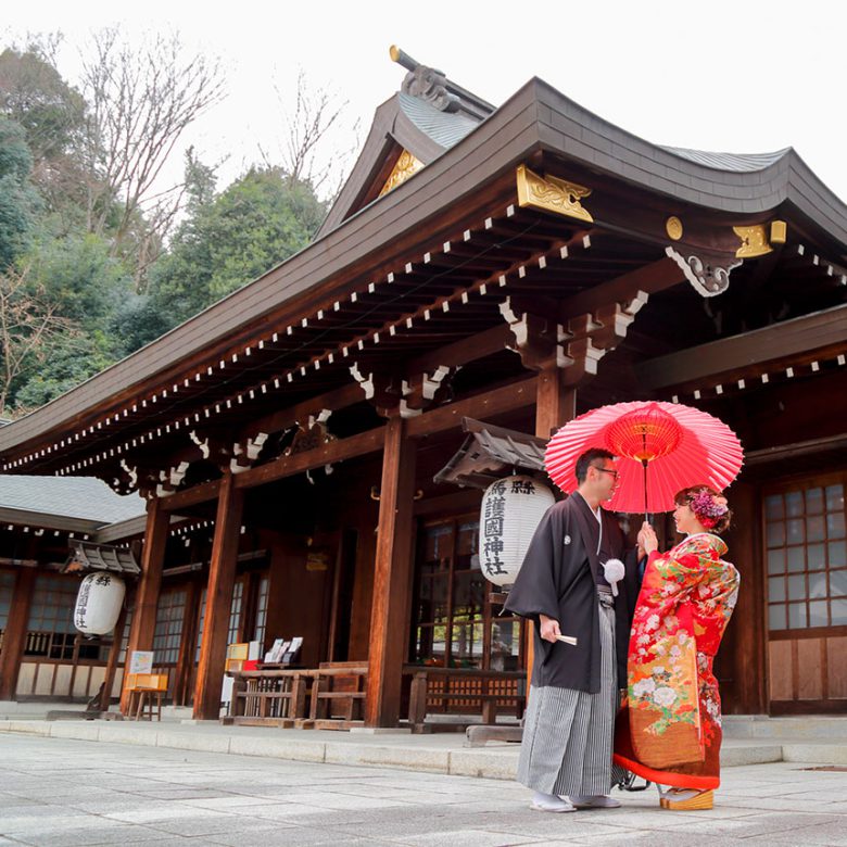 群馬縣護國神社和装前撮りロケーションフォト