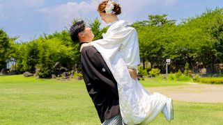 臨江閣和装前撮りロケーションフォト