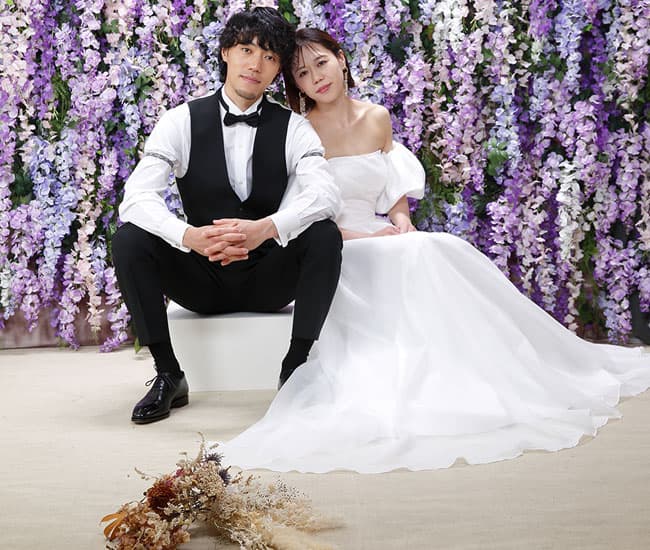 写真だけ結婚式・ウェディングドレス・スタジオ撮影プロ写真館