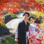 臨江閣和装前撮りロケーションフォト