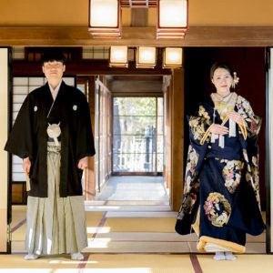 臨江閣和装前撮りロケーションフォト