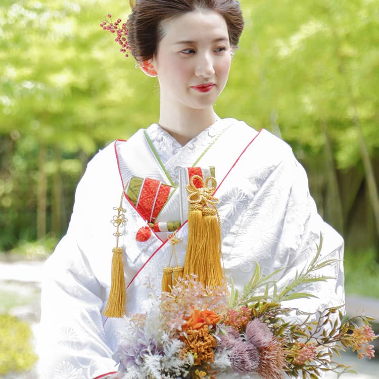 白無垢コーディネート人気可愛い綺麗