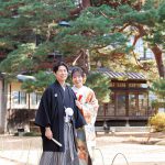 臨江閣和装前撮りロケーションフォト