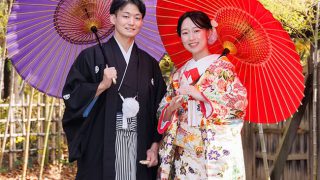 臨江閣和装前撮りロケーションフォト