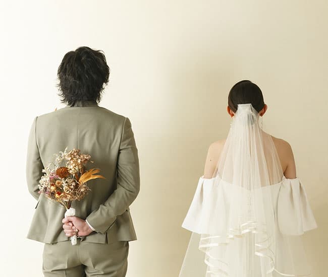 写真だけ結婚式・ウェディングドレス・スタジオ撮影プロ写真館