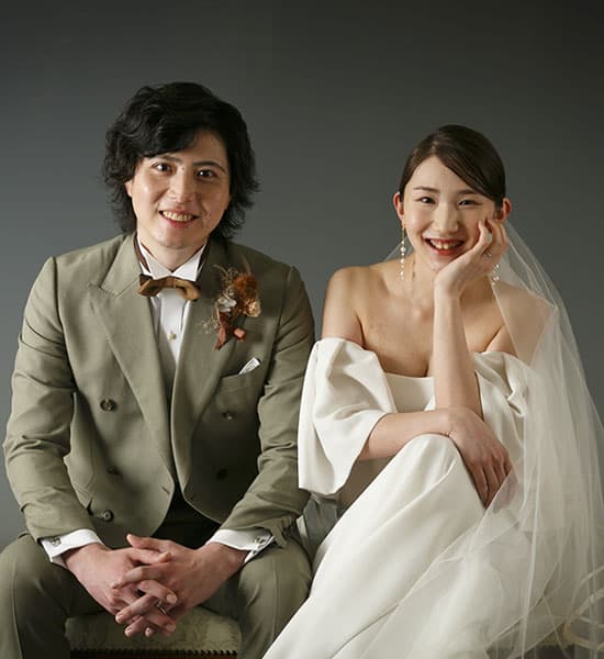 写真だけ結婚式・ウェディングドレス・スタジオ撮影プロ写真館