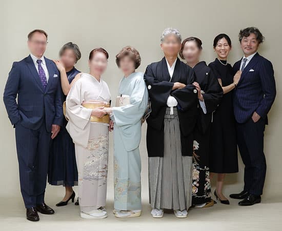 フォトウェディング制作所家族写真
