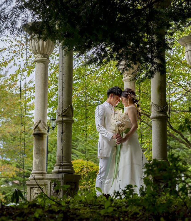 写真だけ結婚式タキシード＆ドレスロケーションフォト