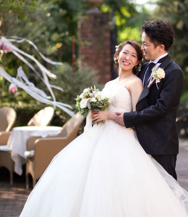 写真だけ結婚式タキシード＆ドレスロケーションフォト