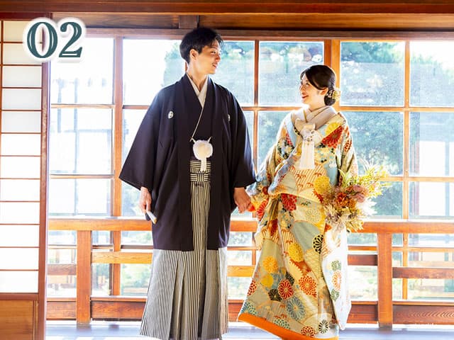 写真だけ結婚式和装＆洋装ロケーションフォト