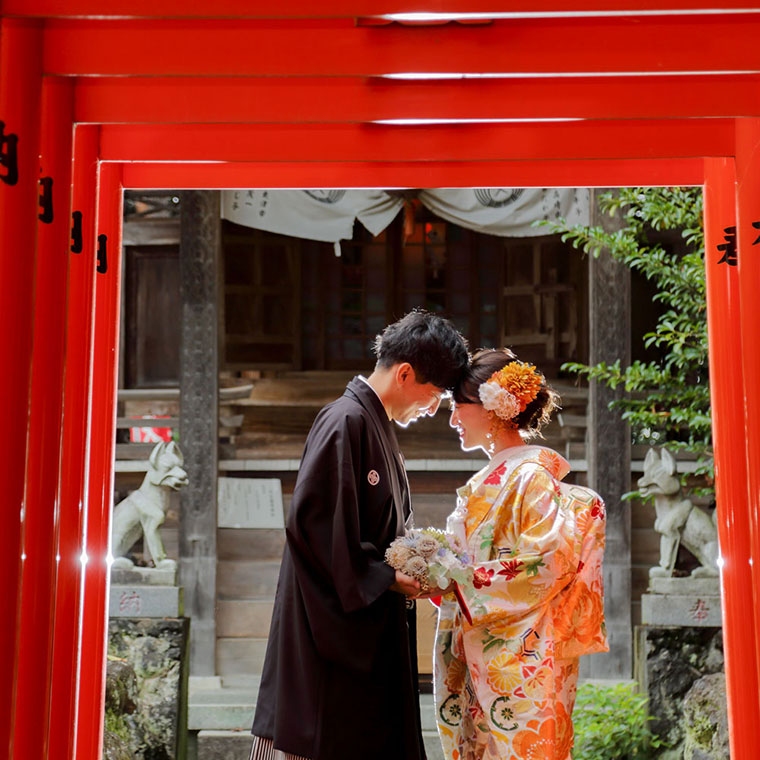 進雄神社前撮りロケーションフォト