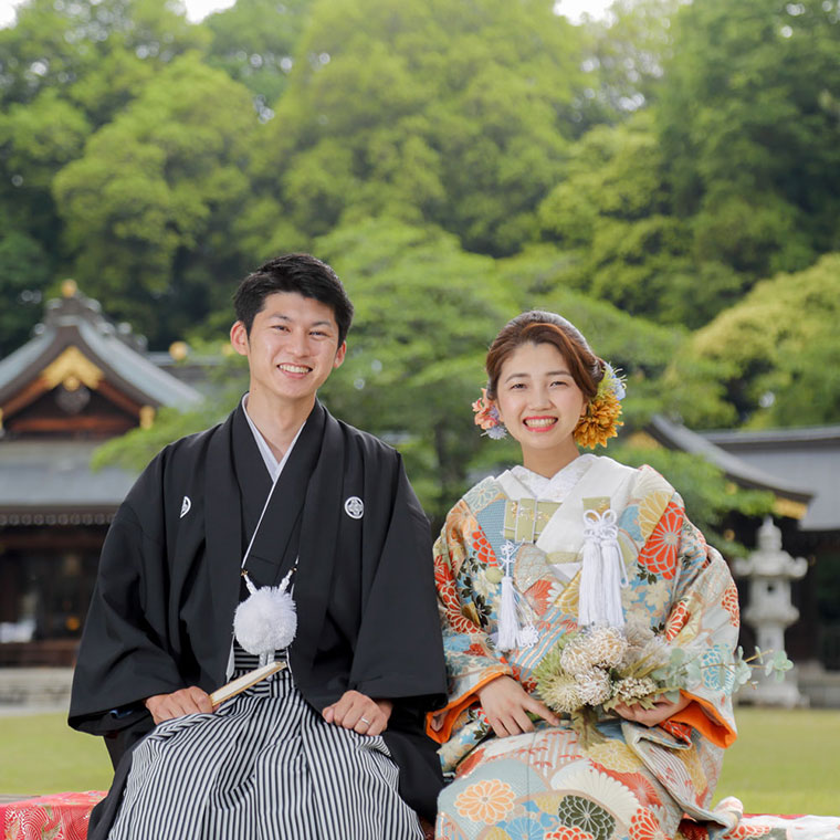 群馬縣護國神社前撮りロケーションフォト