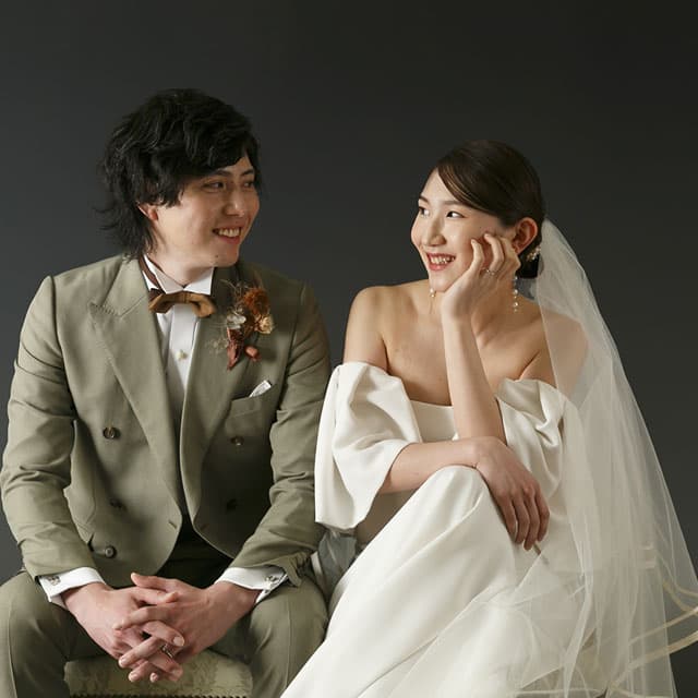 群馬県ウェディングドレス＆タキシード低価格撮影